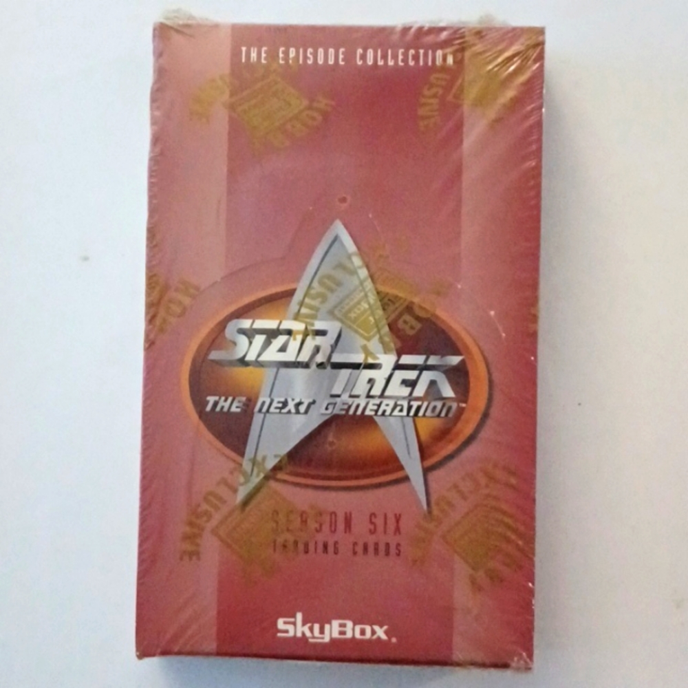 STAR TREK THE NEXT GENERATION SEASON 6 FACTORY SEALED 24-PACK HOBBY BOX